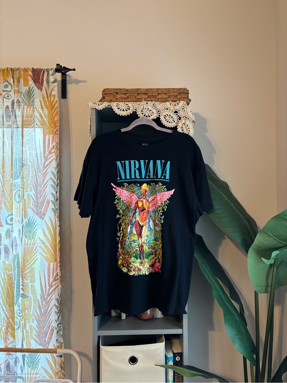 nirvana graphic tee